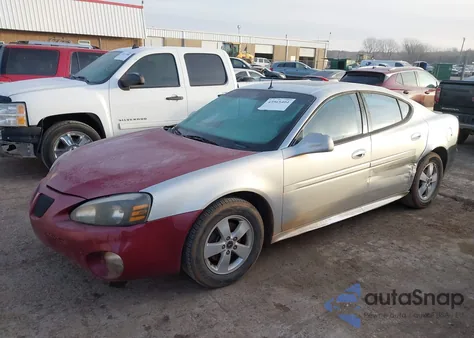 2005 Pontiac Grand Prix Gt z USA, uszkodzony, nr VIN 2G2WS522451336055